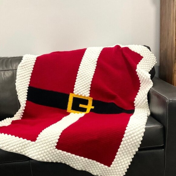 Santa Clause Holiday Blanket